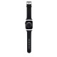 Curea Karl Lagerfeld NFT Karl Head pentru Apple Watch 42/44/45/49mm, Neagra (Bakr, KLAWLSLKNK) by www.silkase.ro