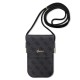 Geantă de Umăr / Portofel Telefon Guess PU 4G Metal Logo Script, Neagra (Bakr, GUOWBP4SNSK) by www.silkase.ro