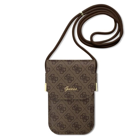 Geantă de Telefon Guess PU 4G Metal Logo Script Brown Geantă de Telefon Guess PU 4G Metal Logo Script Brown (Gaming și Gamepads, GUOWBP4SNSW) by www.silkase.ro
