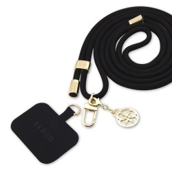 Curea Crossbody (Snur) Guess 4G Charm, Auriu/Negru Curea Crossbody (Snur) Guess 4G Charm, Auriu/Negru