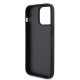 Husa de Protectie Guess PU 4G Strass Triangle Metal Logo pentru iPhone 15 Pro Max, Black (Bakr, GUHCP15XP4TDPK) by www.silkase.ro