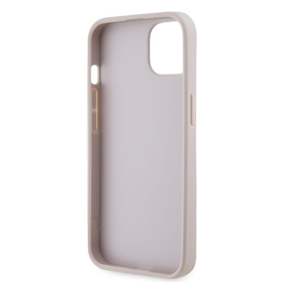 Husă Guess PU 4G Strass Triangle Metal Logo pentru iPhone 15, Roz Husă Guess PU 4G Strass Triangle Metal Logo pentru iPhone 15, Roz (Bakr, GUHCP15SP4TDPP) by www.silkase.ro