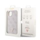 Husă Guess PU 4G Strass Triangle Metal Logo pentru iPhone 15, Roz Husă Guess PU 4G Strass Triangle Metal Logo pentru iPhone 15, Roz (Bakr, GUHCP15SP4TDPP) by www.silkase.ro