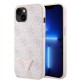 Husă Guess PU 4G Strass Triangle Metal Logo pentru iPhone 15, Roz Husă Guess PU 4G Strass Triangle Metal Logo pentru iPhone 15, Roz (Bakr, GUHCP15SP4TDPP) by www.silkase.ro