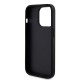 Husa Guess PU Fixed Glitter 4G Metal Logo pentru iPhone 15 Pro, Neagra (Bakr, GUHCP15LHG4SGK) by www.silkase.ro