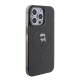 Husa Karl Lagerfeld IML Ikonik MagSafe pentru iPhone 15 Pro Max, Neagra (Bakr, KLHMP15XHFCKNOK) by www.silkase.ro