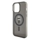 Husa Karl Lagerfeld IML Ikonik MagSafe pentru iPhone 15 Pro Max, Neagra (Bakr, KLHMP15XHFCKNOK) by www.silkase.ro