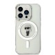 Husa Karl Lagerfeld IML Ikonik MagSafe pentru iPhone 15 Pro, Transparenta (Bakr, KLHMP15LHFCKNOT) by www.silkase.ro