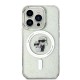Husa Karl Lagerfeld IML Glitter Karl and Choupette MagSafe pentru iPhone 15 Pro, Transparenta (Bakr, KLHMP15LHGKCNOT) by www.silkase.ro