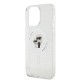 Husa Karl Lagerfeld IML Glitter Karl and Choupette MagSafe pentru iPhone 15 Pro Max, Transparenta (Bakr, KLHMP15XHGKCNOT) by www.silkase.ro