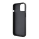Husa Karl Lagerfeld Fixed Glitter Metal Ikonik pentru iPhone 15, Neagra (Bakr, KLHCP15SGKNPSK) by www.silkase.ro