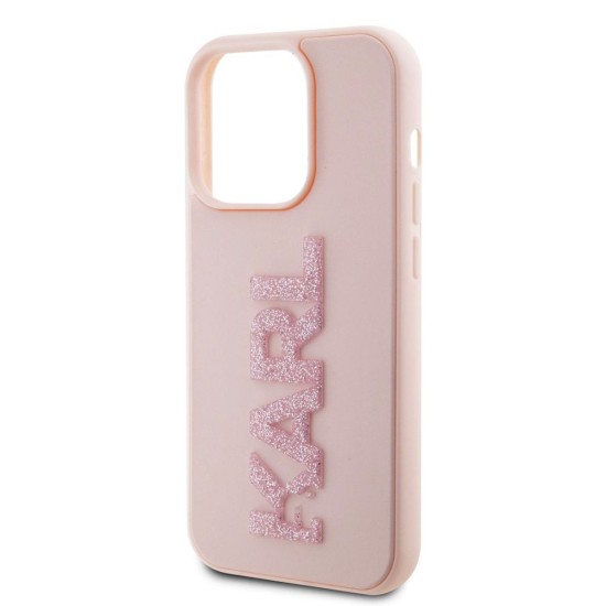 Husa Karl Lagerfeld 3D Rubber Glitter Logo Karl pentru iPhone 15 Pro Max, Roz Husa Karl Lagerfeld 3D Rubber Glitter Logo Karl pentru iPhone 15 Pro Max, Roz (Bakr, KLHCP15X3DMBKCP) by www.silkase.ro
