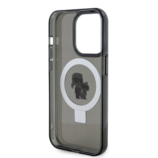 Husa Karl Lagerfeld Ringstand Karl and Choupette MagSafe pentru iPhone 15 Pro Max, Neagra Husa Karl Lagerfeld Ringstand Karl and Choupette MagSafe pentru iPhone 15 Pro Max, Neagra (Bakr, KLHMP15XHMRSKCK) by www.silkase.ro