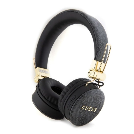 Căști Wireless Over-Ear Guess PU Leather 4G Metal Logo, Negre Căști Wireless Over-Ear Guess PU Leather 4G Metal Logo, Negre (Bakr, GUBH704GEMK) by www.silkase.ro