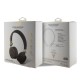 Căști Wireless Over-Ear Guess PU Leather 4G Metal Logo, Maro (Bakr, GUBH704GEMW) by www.silkase.ro