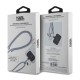 Curea de Umăr Universală (Crossbody Cord) Karl Lagerfeld cu Charm-uri Choupette, Gri Curea de Umăr Universală (Crossbody Cord) Karl Lagerfeld cu Charm-uri Choupette, Gri (Bakr, KLUCNMSCKIG) by www.silkase.ro