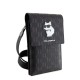 Geantă de Umăr / Portofel Telefon Karl Lagerfeld Saffiano Monogram Choupette NFT, Neagra Geantă de Umăr / Portofel Telefon Karl Lagerfeld Saffiano Monogram Choupette NFT, Neagra (Bakr, KLWBSAKHPCK) by www.silkase.ro