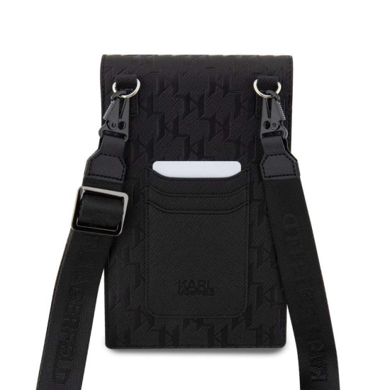 Geantă de Umăr / Portofel Telefon Karl Lagerfeld Saffiano Monogram Choupette NFT, Neagra Geantă de Umăr / Portofel Telefon Karl Lagerfeld Saffiano Monogram Choupette NFT, Neagra (Bakr, KLWBSAKHPCK) by www.silkase.ro