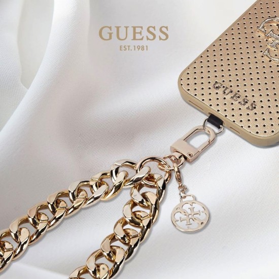 Snur de mână Guess Universal Wrist Strap 4G Charm Gold Snur de mână Guess Universal Wrist Strap 4G Charm Gold (14 Ultra, GUOUCBMC4MD) by www.silkase.ro
