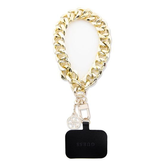 Snur de mână Guess Universal Wrist Strap 4G Charm Gold Snur de mână Guess Universal Wrist Strap 4G Charm Gold (14 Ultra, GUOUCBMC4MD) by www.silkase.ro
