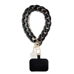 Curea de Mână Universală Guess 4G Charm, Neagră