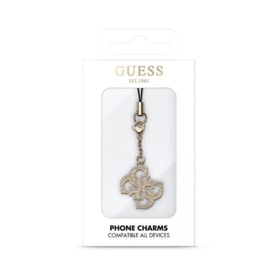 Pandantiv / Accesoriu Telefon Guess Charm 4G Metal Logo Pandantiv / Accesoriu Telefon Guess Charm 4G Metal Logo (Bakr, GUCPM4GID) by www.silkase.ro