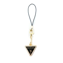 Pandantiv / Accesoriu Telefon Guess Charm Strass Triangle Metal Logo