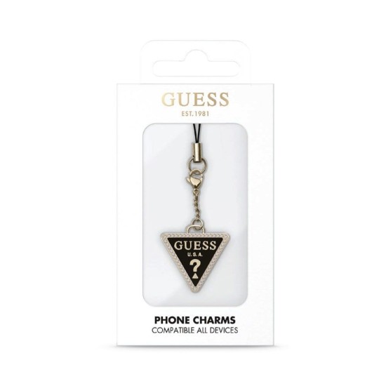 Pandantiv / Accesoriu Telefon Guess Charm Strass Triangle Metal Logo Pandantiv / Accesoriu Telefon Guess Charm Strass Triangle Metal Logo (Bakr, GUCPMTDCK) by www.silkase.ro