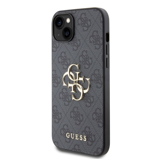 Husă de Protecție Guess PU 4G Metal Logo pentru iPhone 15 Plus, Grey Husă de Protecție Guess PU 4G Metal Logo pentru iPhone 15 Plus, Grey (Bakr, GUHCP15M4GMGGR) by www.silkase.ro