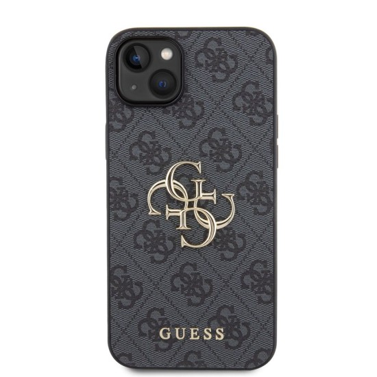 Husă de Protecție Guess PU 4G Metal Logo pentru iPhone 15 Plus, Grey Husă de Protecție Guess PU 4G Metal Logo pentru iPhone 15 Plus, Grey (Bakr, GUHCP15M4GMGGR) by www.silkase.ro