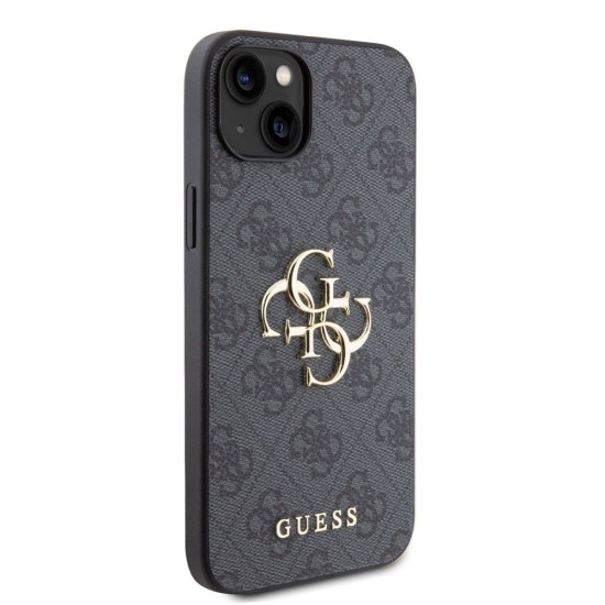 Husă de Protecție Guess PU 4G Metal Logo pentru iPhone 15 Plus, Grey Husă de Protecție Guess PU 4G Metal Logo pentru iPhone 15 Plus, Grey (Bakr, GUHCP15M4GMGGR) by www.silkase.ro