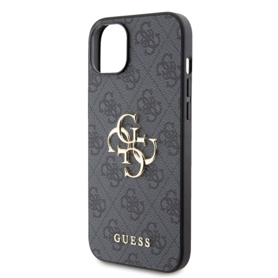 Husă de Protecție Guess PU 4G Metal Logo pentru iPhone 15 Plus, Grey Husă de Protecție Guess PU 4G Metal Logo pentru iPhone 15 Plus, Grey (Bakr, GUHCP15M4GMGGR) by www.silkase.ro