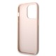 Husa Guess PU 4G Metal Logo pentru iPhone 15 Pro Max, Roz (Bakr, GUHCP15X4GMGPI) by www.silkase.ro