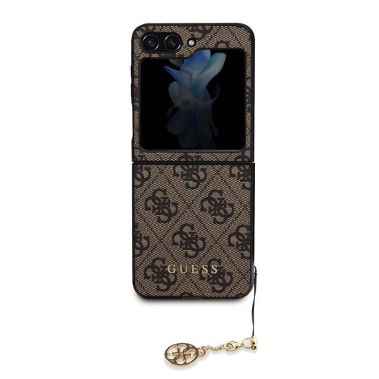 Husa Guess 4G Charm pentru Samsung Galaxy Z Flip 5, Maro Husa Guess 4G Charm pentru Samsung Galaxy Z Flip 5, Maro (Bakr, GUHCZF5GF4GBR) by www.silkase.ro