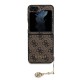 Husa Guess 4G Charm pentru Samsung Galaxy Z Flip 5, Maro Husa Guess 4G Charm pentru Samsung Galaxy Z Flip 5, Maro (Bakr, GUHCZF5GF4GBR) by www.silkase.ro