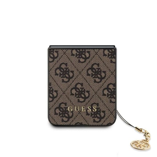 Husa Guess 4G Charm pentru Samsung Galaxy Z Flip 5, Maro Husa Guess 4G Charm pentru Samsung Galaxy Z Flip 5, Maro (Bakr, GUHCZF5GF4GBR) by www.silkase.ro