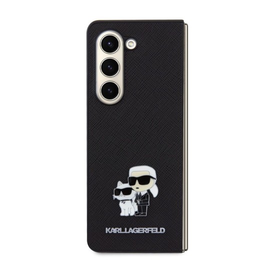 Husă Karl Lagerfeld PU Saffiano Karl and Choupette NFT pentru Samsung Galaxy Z Fold 5, Black Husă Karl Lagerfeld PU Saffiano Karl and Choupette NFT pentru Samsung Galaxy Z Fold 5, Black (Bakr, KLHCZFD5SAKCNPK) by www.silkase.ro