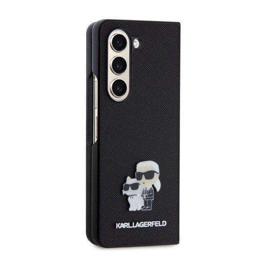 Husă Karl Lagerfeld PU Saffiano Karl and Choupette NFT pentru Samsung Galaxy Z Fold 5, Black Husă Karl Lagerfeld PU Saffiano Karl and Choupette NFT pentru Samsung Galaxy Z Fold 5, Black (Bakr, KLHCZFD5SAKCNPK) by www.silkase.ro