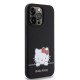 Husa Hello Kitty Liquid Silicone Daydreaming Logo pentru iPhone 13 Pro, Neagra (Bakr, HKHCP13LSKCDKK) by www.silkase.ro