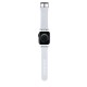 Curea Karl Lagerfeld NFT Karl and Choupette Head pentru Apple Watch 38/40/41mm, Alba Curea Karl Lagerfeld NFT Karl and Choupette Head pentru Apple Watch 38/40/41mm, Alba (Bakr, KLAWMSLKCNH) by www.silkase.ro
