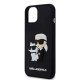 Husa Karl Lagerfeld 3D Rubber Karl and Choupette pentru iPhone 13, Neagra Husa Karl Lagerfeld 3D Rubber Karl and Choupette pentru iPhone 13, Neagra (Bakr, KLHCP13M3DRKCNK) by www.silkase.ro