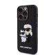 Husa Karl Lagerfeld 3D Rubber Karl and Choupette pentru iPhone 13 Pro, Neagra Husa Karl Lagerfeld 3D Rubber Karl and Choupette pentru iPhone 13 Pro, Neagra (Bakr, KLHCP13L3DRKCNK) by www.silkase.ro