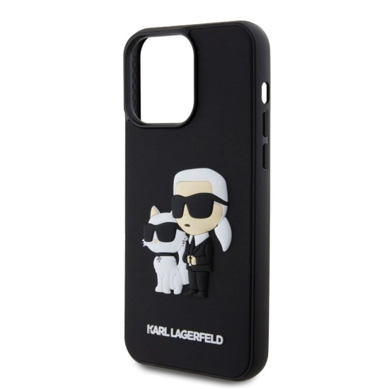 Husa Karl Lagerfeld 3D Rubber Karl and Choupette pentru iPhone 14 Pro Max, Neagra Husa Karl Lagerfeld 3D Rubber Karl and Choupette pentru iPhone 14 Pro Max, Neagra (Bakr, KLHCP14X3DRKCNK) by www.silkase.ro