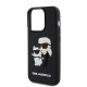Husa Karl Lagerfeld 3D Rubber Karl and Choupette pentru iPhone 15 Pro, Neagra Husa Karl Lagerfeld 3D Rubber Karl and Choupette pentru iPhone 15 Pro, Neagra (Bakr, KLHCP15L3DRKCNK) by www.silkase.ro