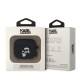 Husa Karl Lagerfeld 3D Logo NFT Karl and Choupette Silicon pentru AirPods 3, Neagra (Bakr, KLA3RUNKC) by www.silkase.ro