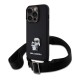 Husa Crossbody Karl Lagerfeld Saffiano Metal Karl and Choupette pentru iPhone 15 Pro, Neagra Husa Crossbody Karl Lagerfeld Saffiano Metal Karl and Choupette pentru iPhone 15 Pro, Neagra (Bakr, KLHCP15LSAKCPBK) by www.silkase.ro