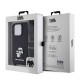 Husa Crossbody Karl Lagerfeld Saffiano Metal Karl and Choupette pentru iPhone 15 Pro, Neagra Husa Crossbody Karl Lagerfeld Saffiano Metal Karl and Choupette pentru iPhone 15 Pro, Neagra (Bakr, KLHCP15LSAKCPBK) by www.silkase.ro
