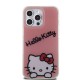 Husa Hello Kitty IML Daydreaming Logo pentru iPhone 13 Pro, Roz (Bakr, HKHCP13LHKDSP) by www.silkase.ro