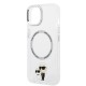 Husa Karl Lagerfeld IML Karl and Choupette MagSafe pentru iPhone 15, Transparenta Husa Karl Lagerfeld IML Karl and Choupette MagSafe pentru iPhone 15, Transparenta (Bakr, KLHMP15SHNKCIT) by www.silkase.ro