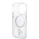 Husa Karl Lagerfeld IML Karl and Choupette MagSafe pentru iPhone 15 Pro Max, Transparenta (Bakr, KLHMP15XHNKCIT) by www.silkase.ro